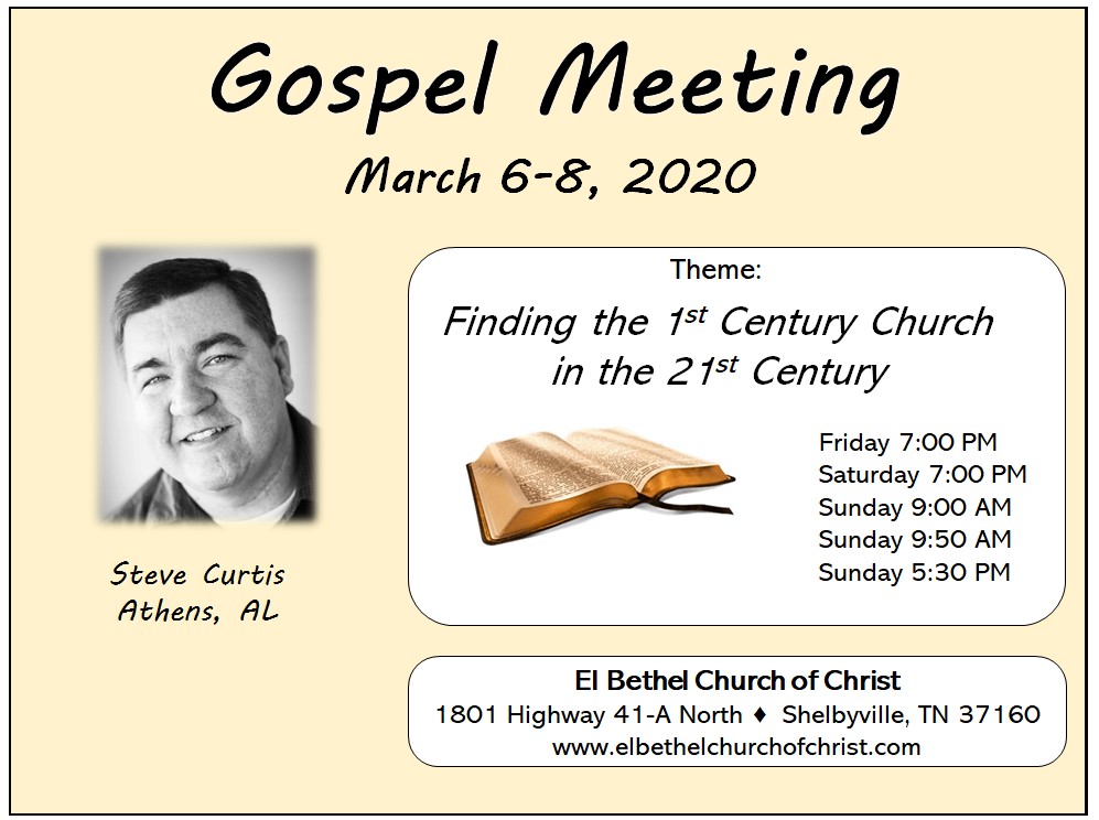 Description: El Bethel Church of Christ